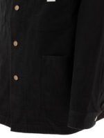 "South2 West8" veste Coverall en coton noir pour homme - Image 4