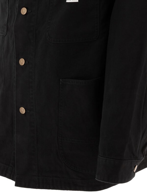 "South2 West8" veste Coverall en coton noir pour homme - Image 4