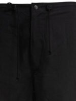 "Needles" pantalon cargo homme noir en coton et nylon coupe oversize – Image 3