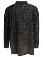 "Needles" chemise One-Up noire en polyester et coton coupe décontractée à manches longues pour homme – Image 2