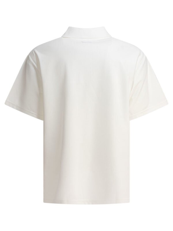 "Needles" polo homme blanc en polyester coupe regular – Image 2