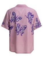 "Needles" chemise homme rose rayonne coupe regular – Image 2