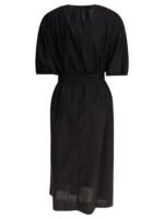 "Soeur" robe femme noire Alger en coton – Image 2