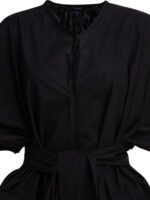 "Soeur" robe femme noire Alger en coton – Image 3