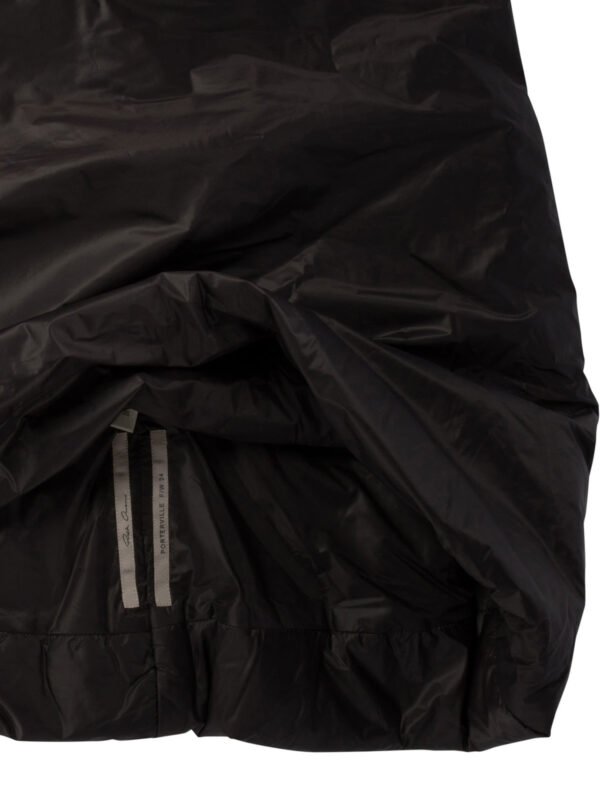 "Rick Owens" Jupe femme noire en nylon coupe regular – Image 2