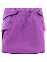 "Rayon Vert" jupe femme violette coton coupe regular – Image 2