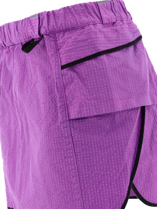 "Rayon Vert" jupe femme violette coton coupe regular – Image 3