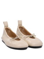 "Alohas" ballerines femme blanches cuir – Image 2