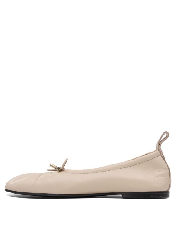 "Alohas" ballerines femme blanches cuir – Image 3