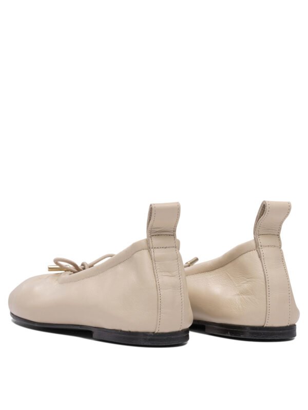 "Alohas" ballerines femme blanches cuir – Image 4