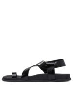 "Alohas" sandales femme noires en cuir – Image 3