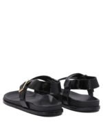 "Alohas" sandales femme noires en cuir – Image 4