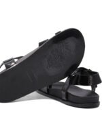 "Alohas" sandales femme noires en cuir – Image 5