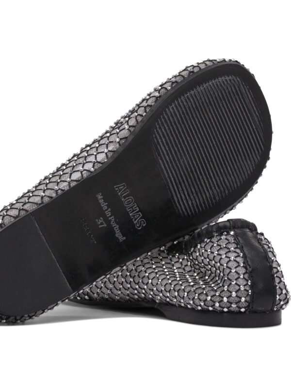 "Alohas" ballerines femme noires en polyamide – Image 5