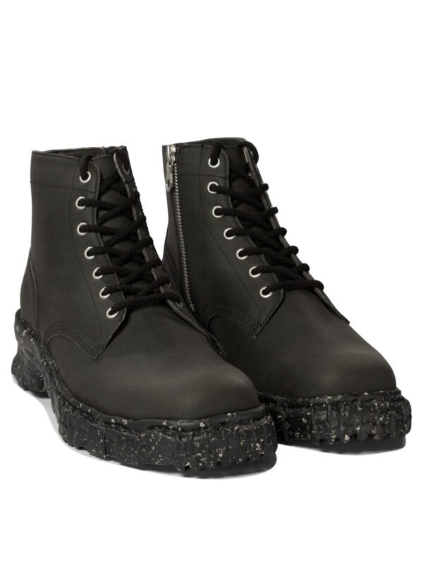 "Maison Mihara Yasuhiro" bottes style vintage en nylon noir pour homme – Image 2