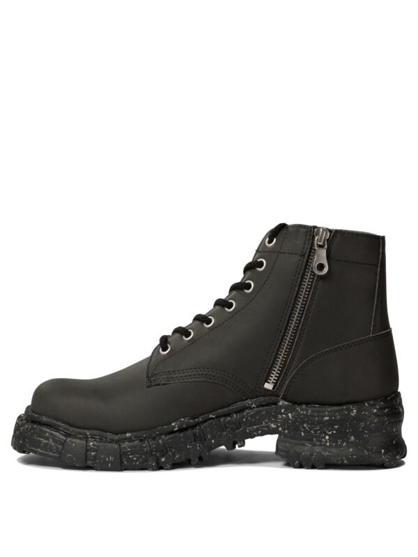 "Maison Mihara Yasuhiro" bottes style vintage en nylon noir pour homme – Image 3