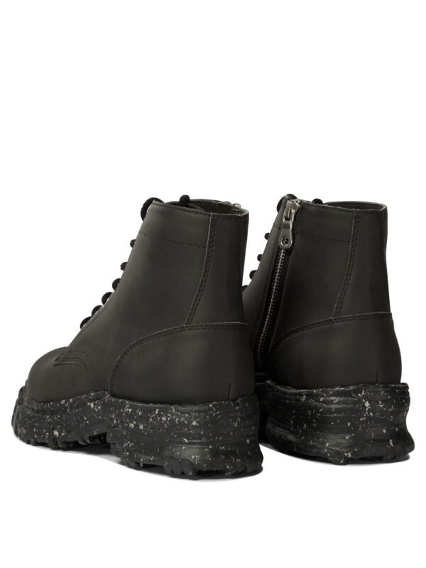 "Maison Mihara Yasuhiro" bottes style vintage en nylon noir pour homme – Image 4