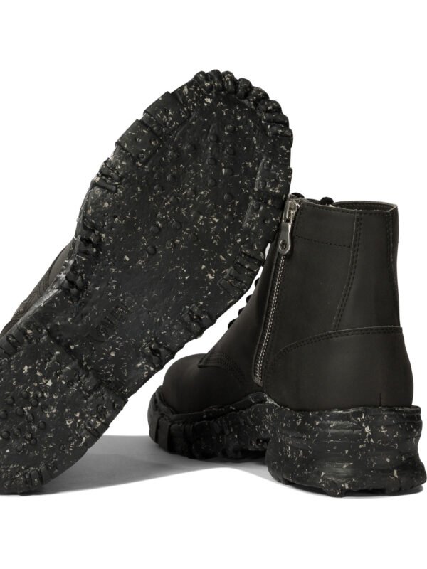 "Maison Mihara Yasuhiro" bottes style vintage en nylon noir pour homme – Image 5