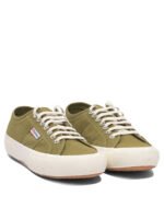 "Superga" baskets homme vertes 2750 OG en toile de coton – Image 2