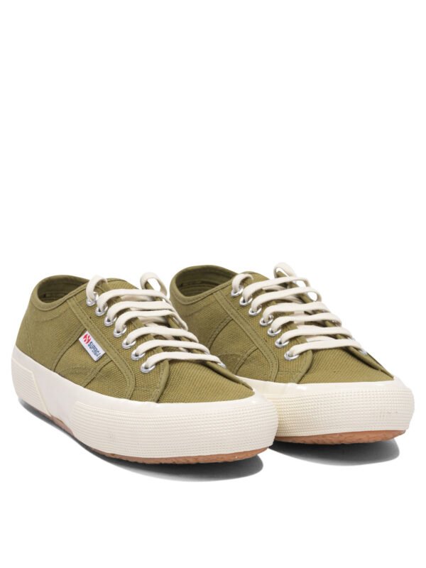"Superga" baskets homme vertes 2750 OG en toile de coton – Image 2