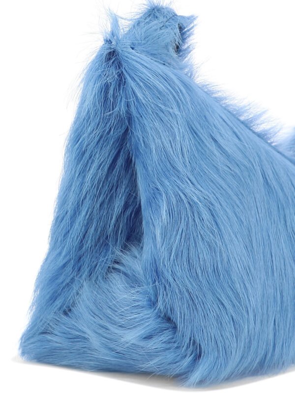 "Marni" Sac bandoulière homme bleu clair en cuir - Image 4