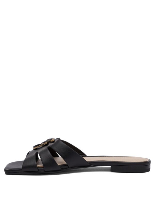 "Pinko" sandales femme noires cuir – Image 3