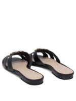 "Pinko" sandales femme noires cuir – Image 4