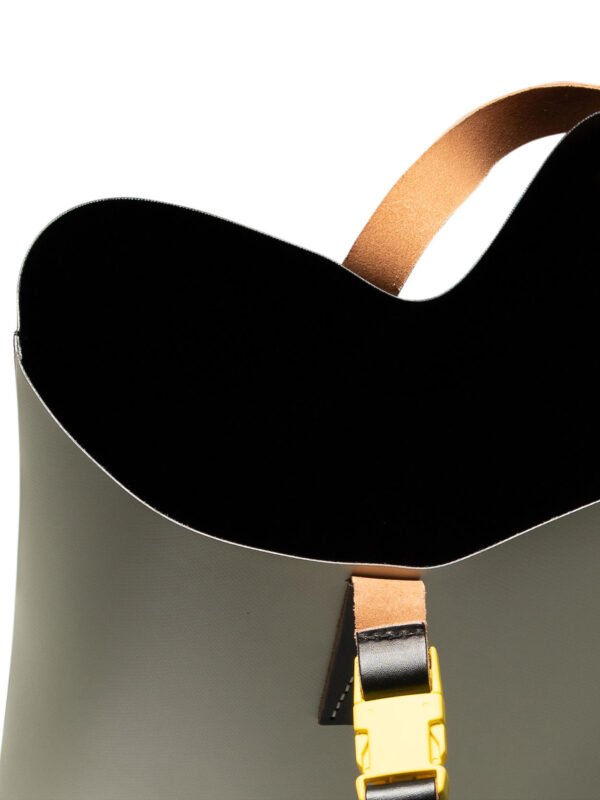 "Marni" sac cabas homme blanc Tribeca en polyuréthane - Image 5