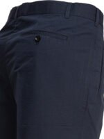 "Tom Ford" pantalon homme bleu coton soie coupe regular – Image 4