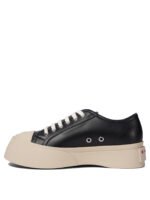 "Marni" sneakers femme noires en cuir Pablo – Image 3