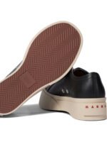 "Marni" sneakers femme noires en cuir Pablo – Image 5