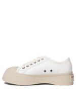 "Marni" sneakers femme blanches en cuir Pablo – Image 3