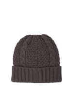 "Rakkì" bonnet femme marron en laine mérinos - Image 2