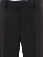 "Séfr" pantalon homme noir Mike en laine et polyester – Image 3