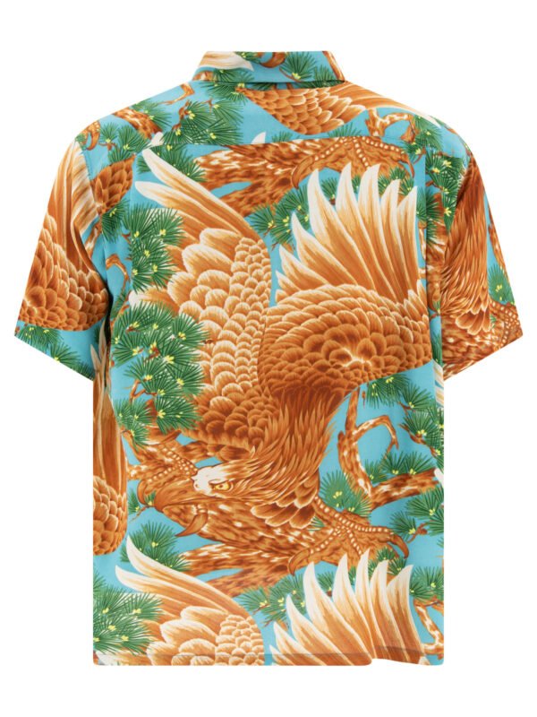 "Sun Surf" chemise sans manches homme multicolore rayonne coupe relaxed – Image 2