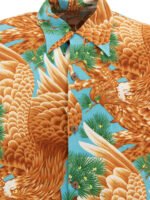 "Sun Surf" chemise sans manches homme multicolore rayonne coupe relaxed – Image 3