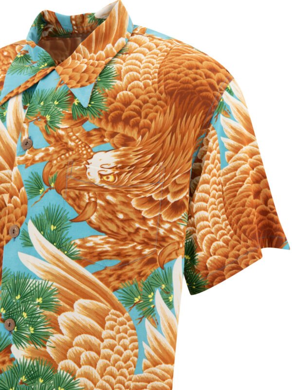"Sun Surf" chemise sans manches homme multicolore rayonne coupe relaxed – Image 4