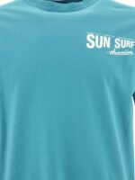 "Sun Surf" t-shirt homme bleu coton coupe regular – Image 3