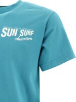 "Sun Surf" t-shirt homme bleu coton coupe regular – Image 4