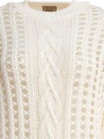 "Rakkì" pull femme blanc en coton – Image 3