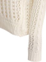 "Rakkì" pull femme blanc en coton – Image 4