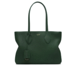 "Ferragamo" sac à main femme vert en cuir