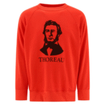 "Mountain Research MT Sweat" Sweatshirt homme rouge en polyester, coupe regular