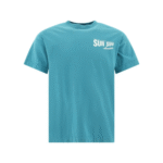 "Sun Surf" t-shirt homme bleu coton coupe regular