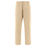 "Carhartt WIP" pantalon homme beige coton coupe regular