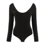 "Golden Goose" Top femme noir en polyamide coupe standard