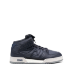 "Fendi" Sneakers homme bleues en polyamide coupe standard