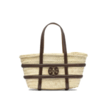 "Tory Burch" Sac à main femme beige en raphia