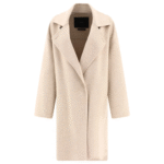 "Max Mara Atelier" Manteau femme beige en cachemire coupe regular