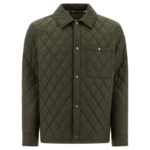 "Burberry" Veste homme verte en coton coupe classique